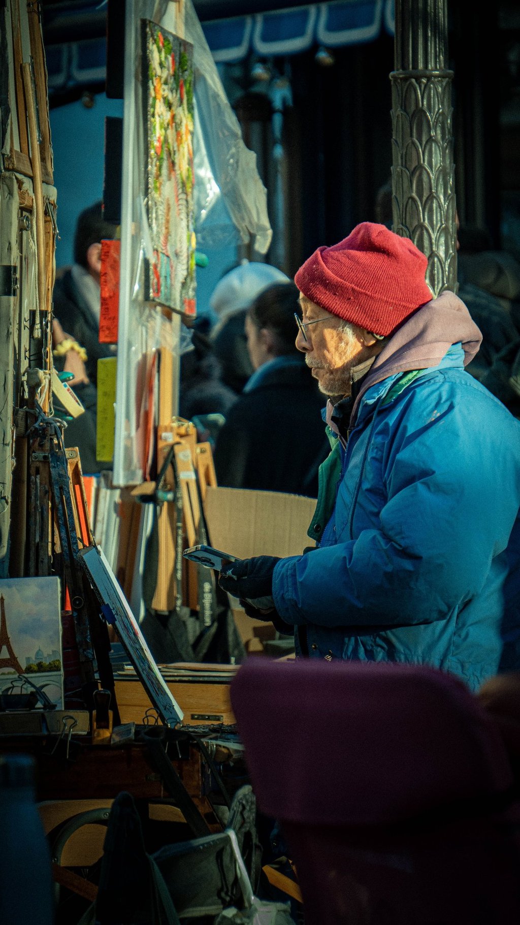 Peintre - Place du Tertre - Paris, Montmartre