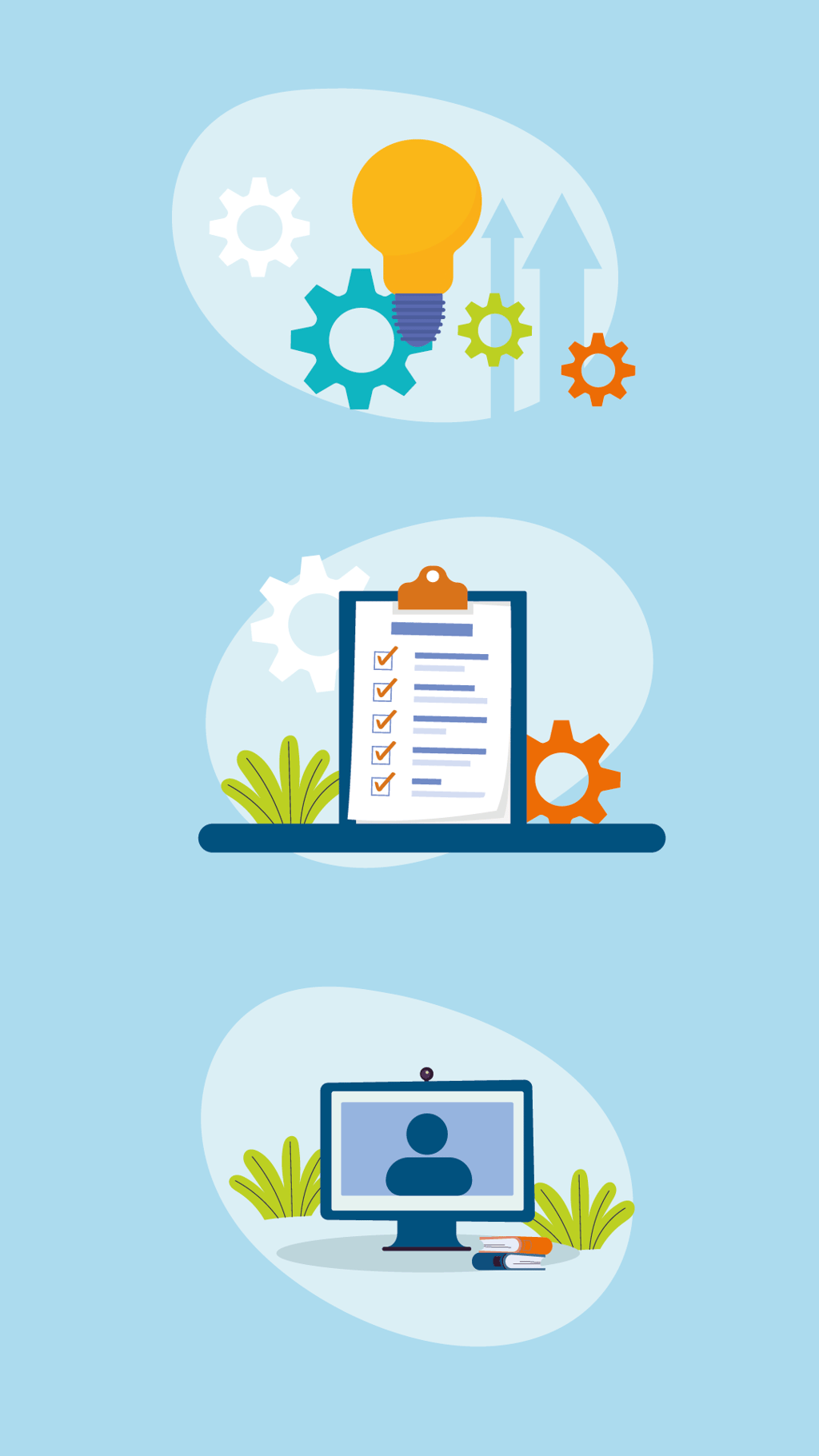 Réalisation : Illustration, flat design pour Forma Pro hygiène et sécurité - Amy Atelier Graphique