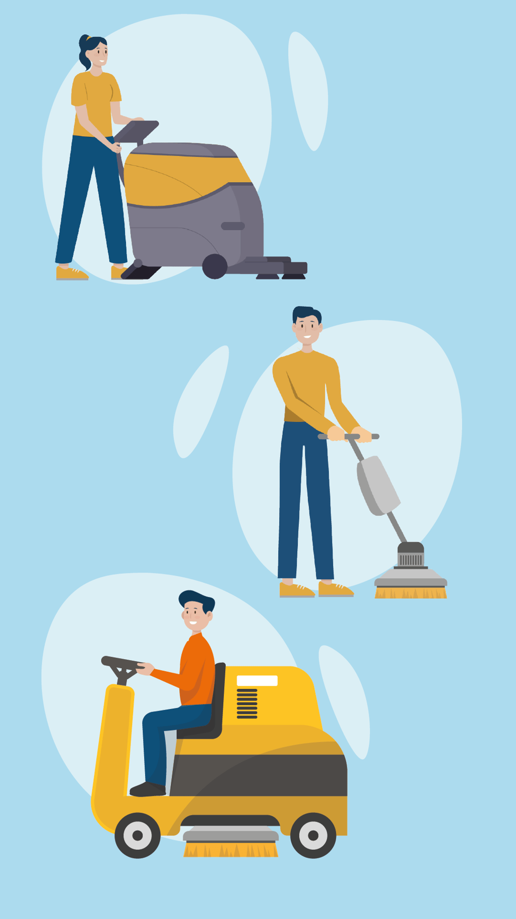 Réalisation : Illustration, flat design pour Forma Pro hygiène et sécurité - Amy Atelier Graphique