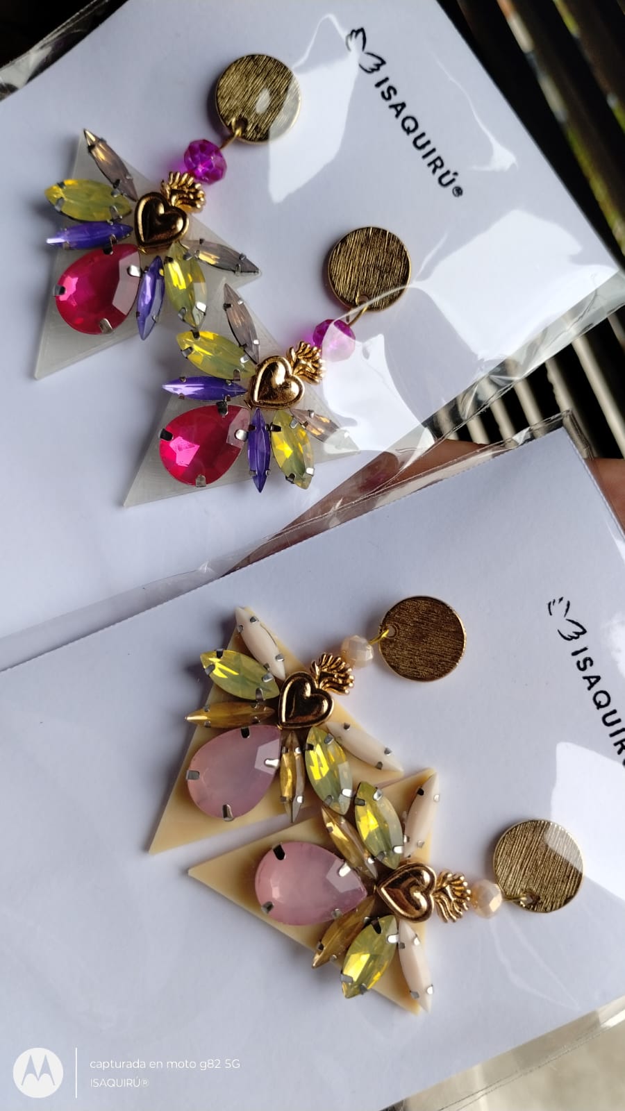 Aros Milagritos Rosa