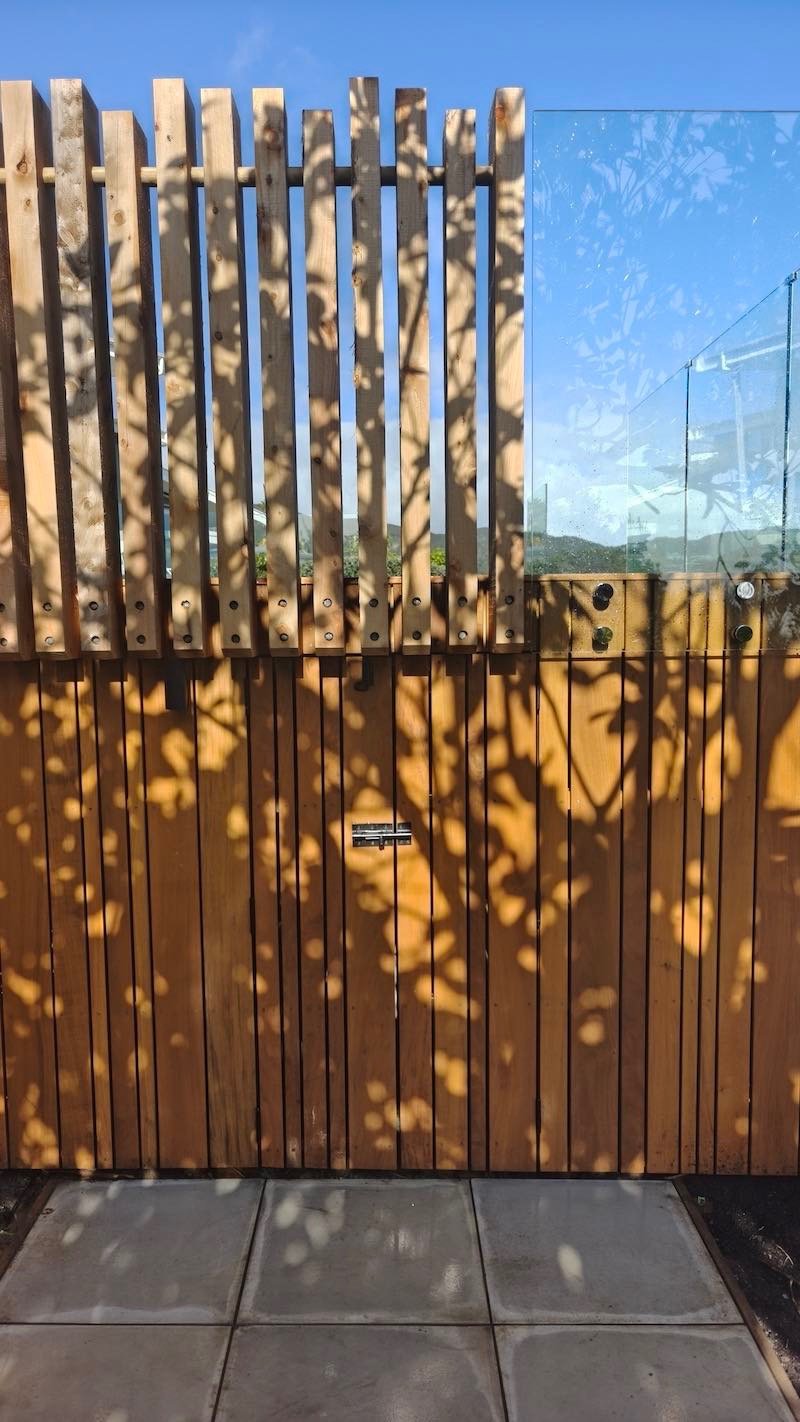 Vitex deck base and concealed storage - CHR Builders