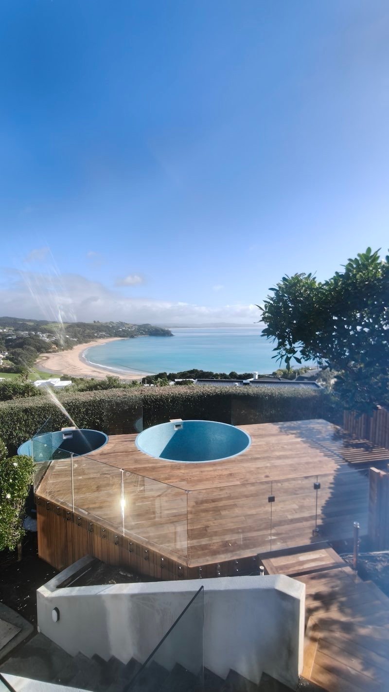 Vitex pool deck Langs Beach - CHR Builders