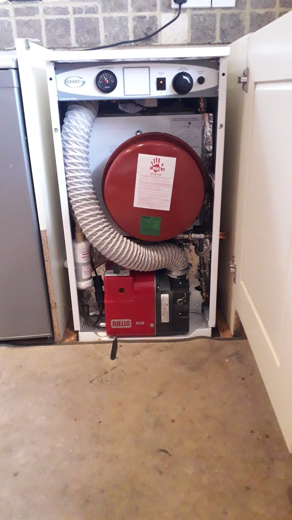 Oil boiler servicing for properties around South Molton