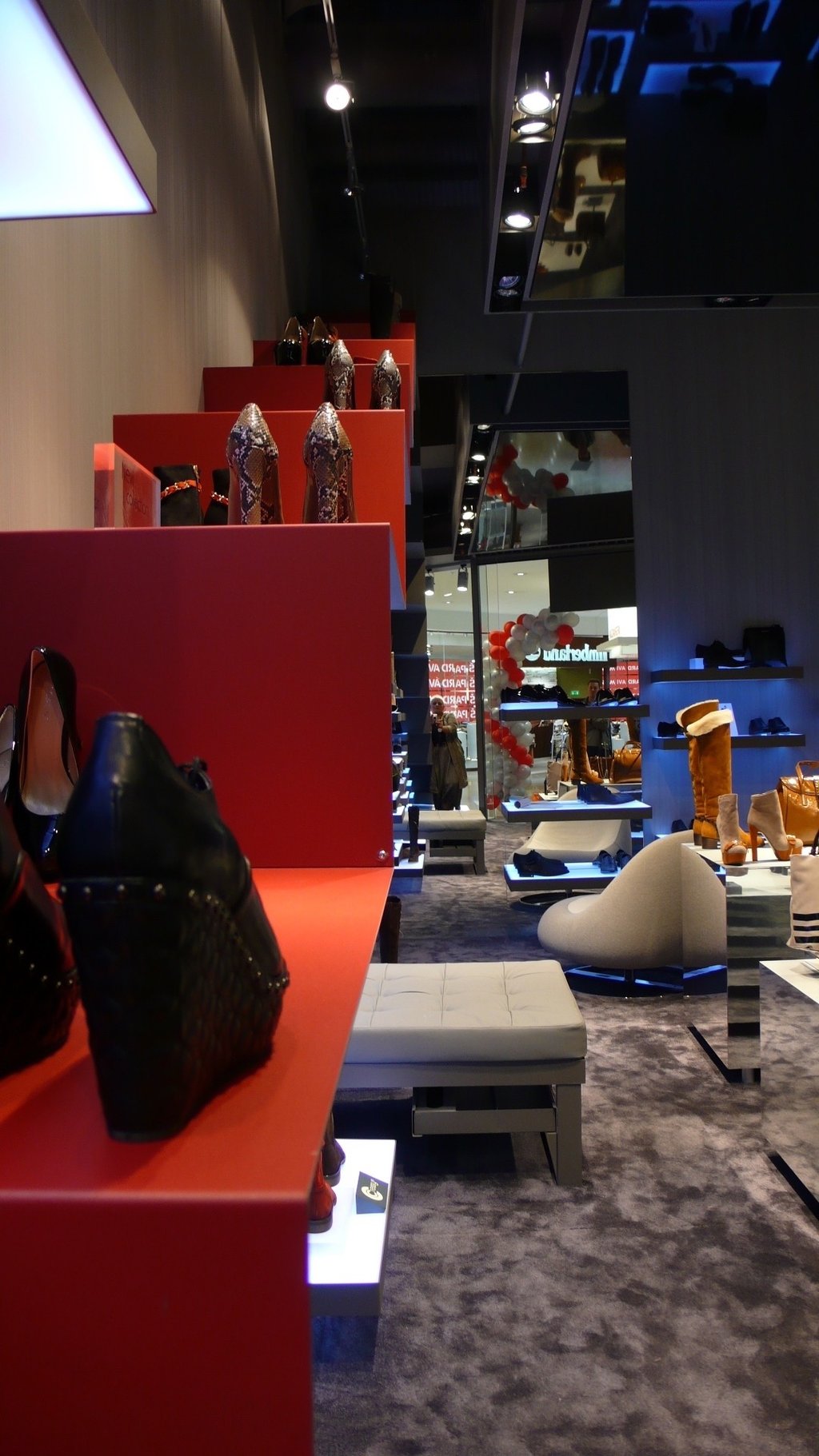 dekoratyvios sienod parduotuvei