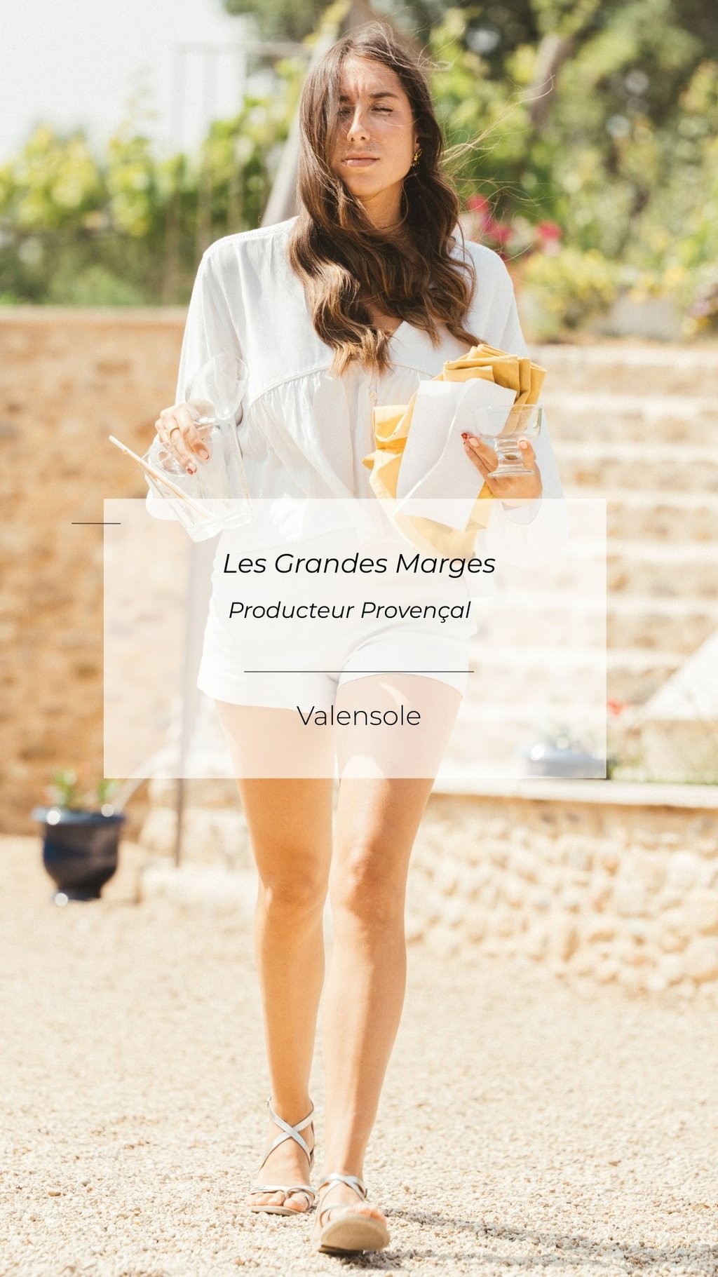 Producteur provençale à Valensole, portrait naturel en extérieur
