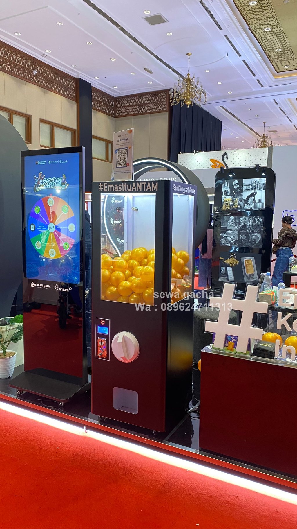 sewa mesin gacha gachapon jakarta