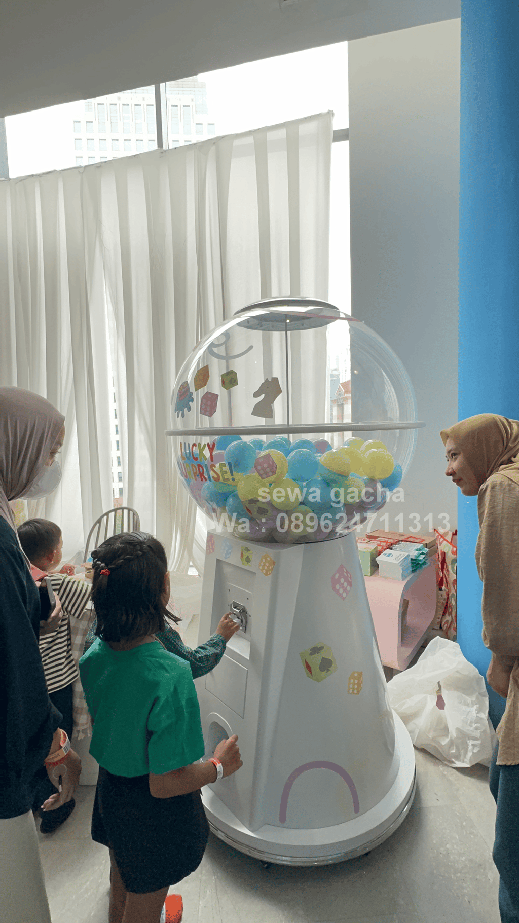 sewa gacha gachapon surabaya jumbo