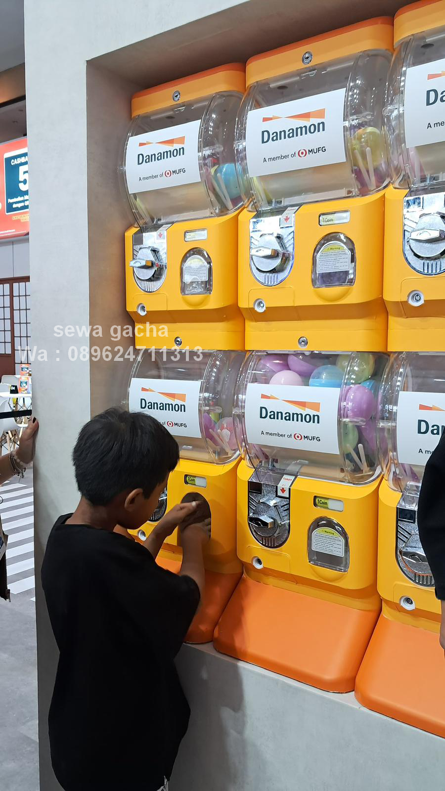 sewa mesin gacha gachapon jakarta