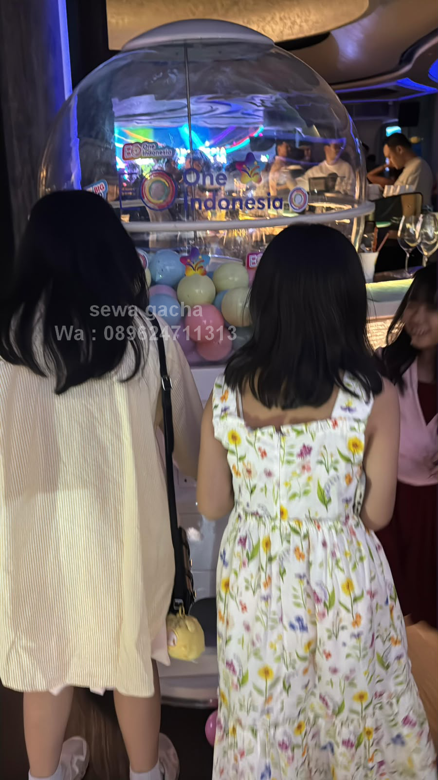 jasa rental gacha jakarta