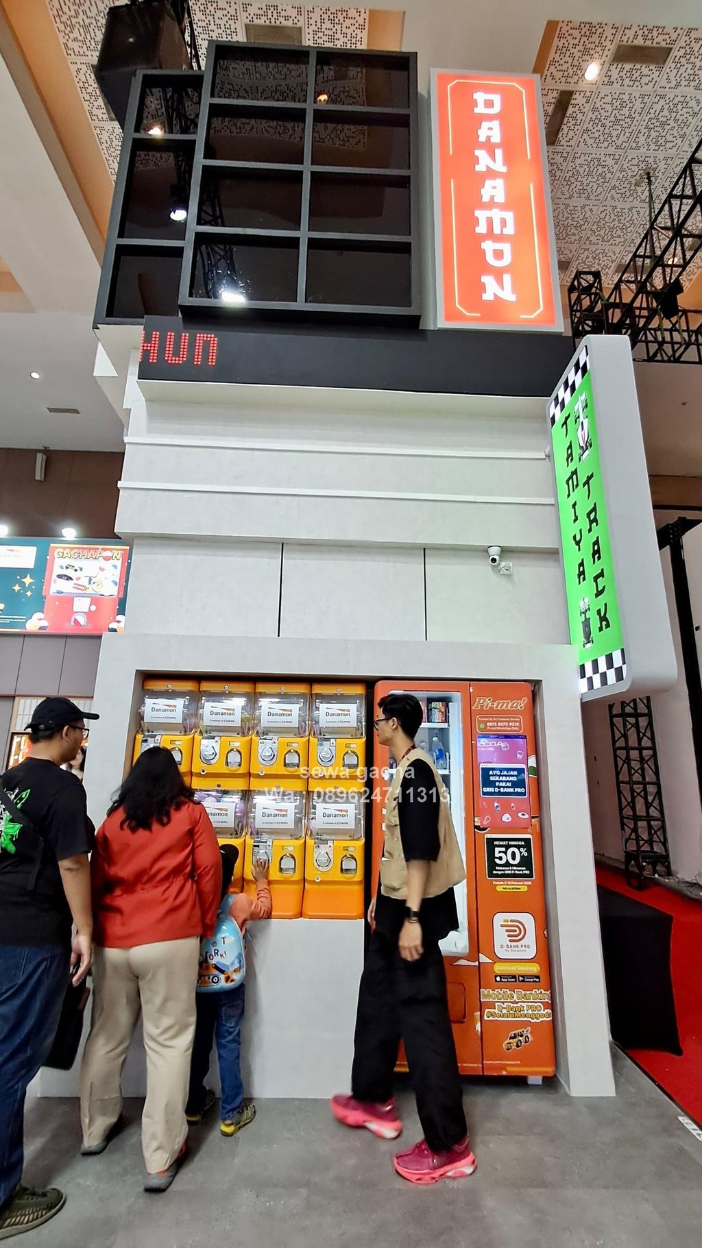 sewa mesin gacha gachapon mini