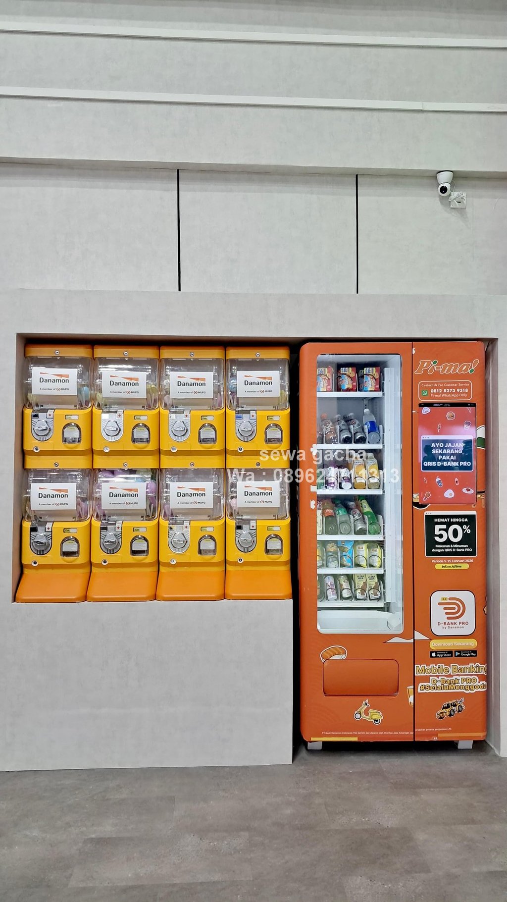 kustom mesin gacha gachapon