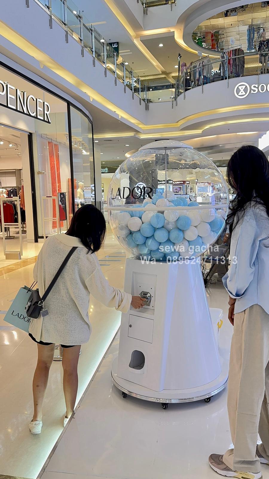 sewa gacha gachapon custom jumbo event jakarta