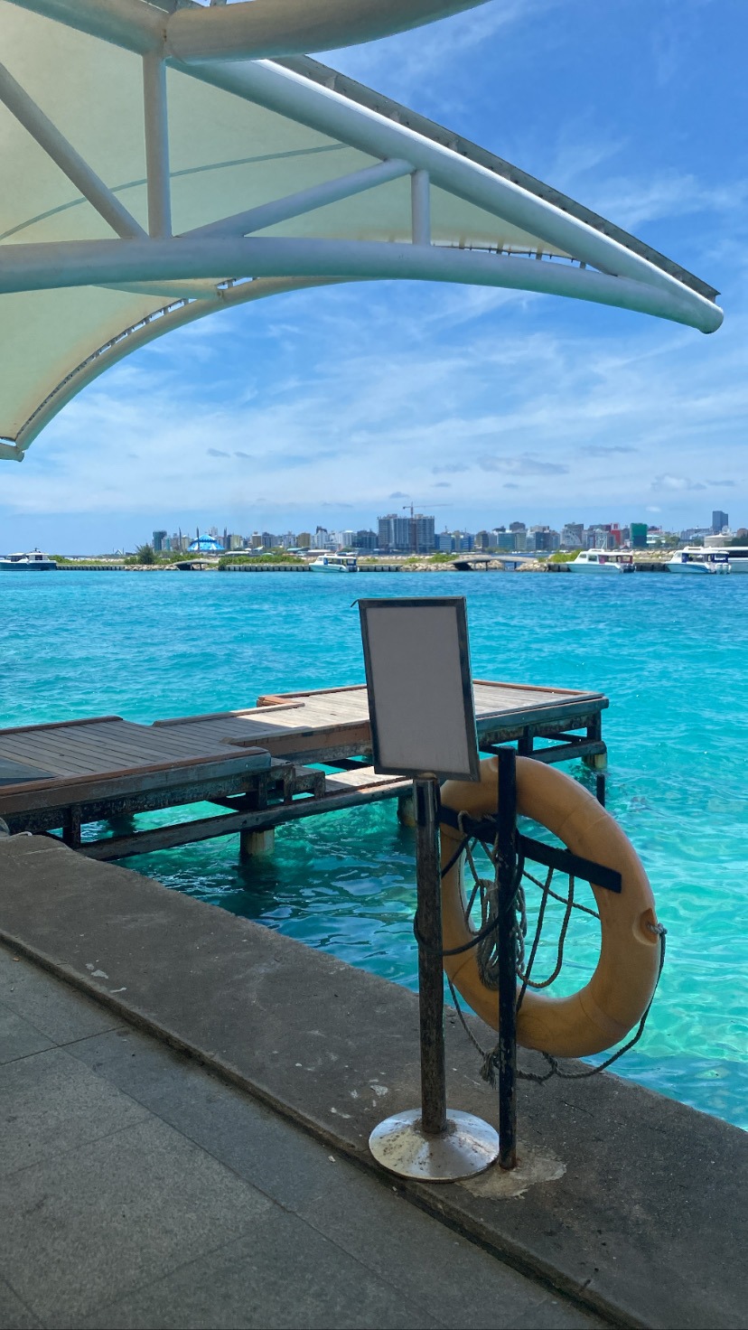 Airport Maldives jetty