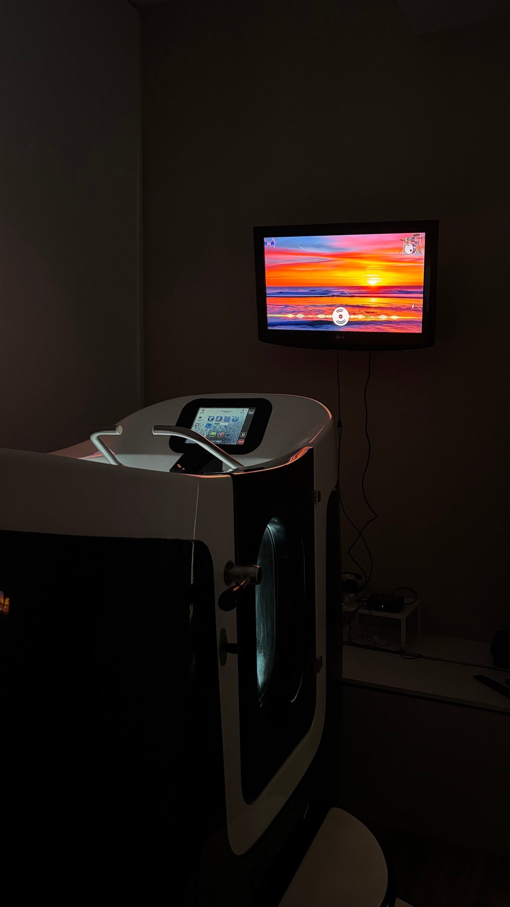 Water bike prêt a l'emploi dans un institut