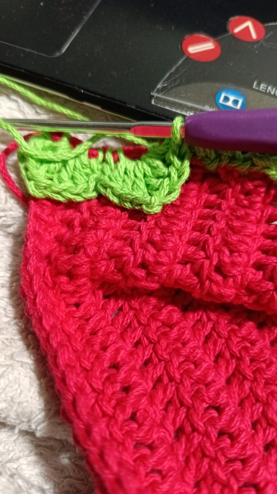 Top de bikini fresa tejido a crochet