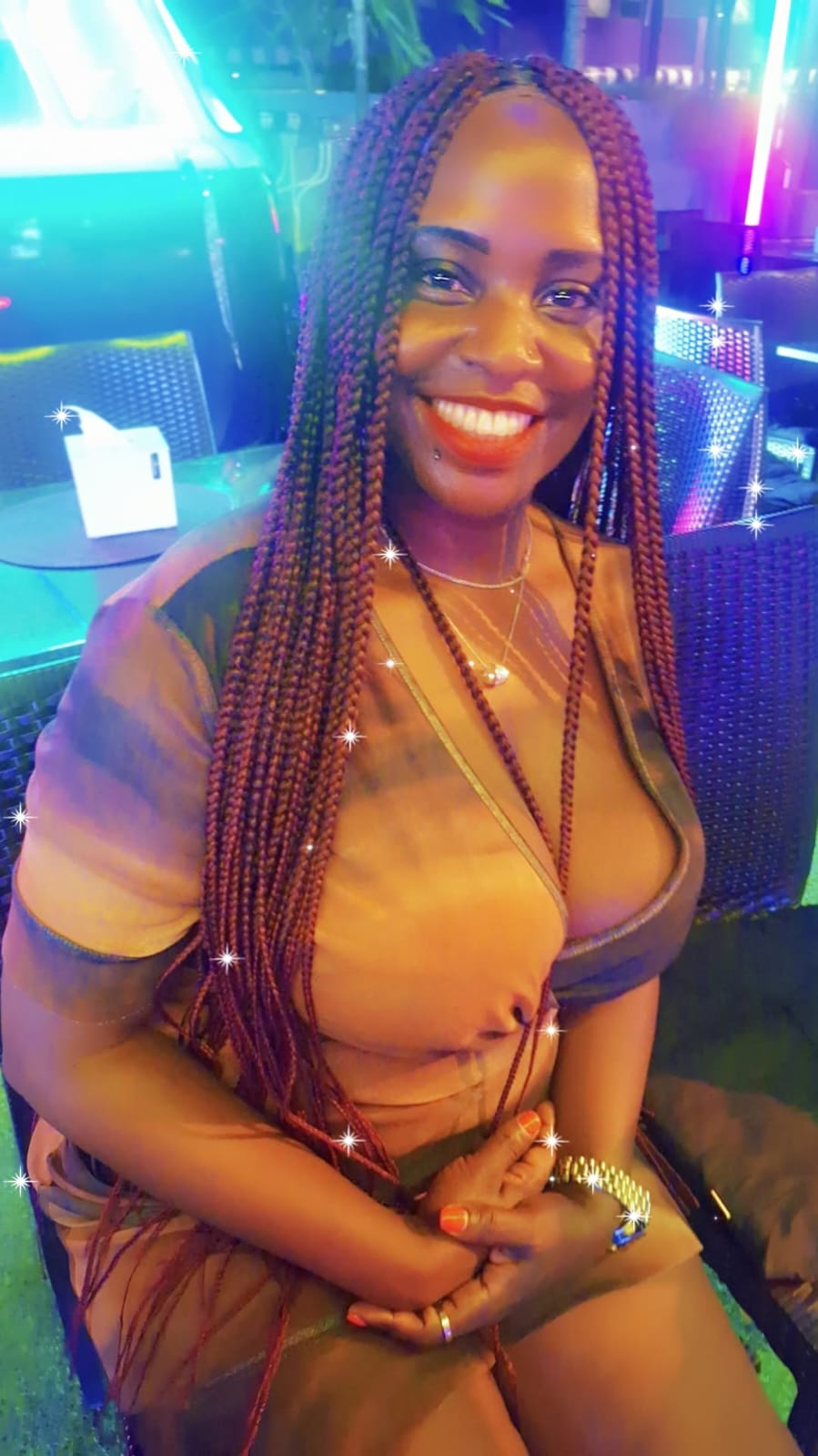 Pattaya home massage therapist sat on a chair