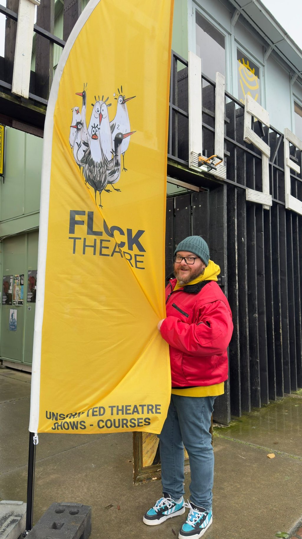 vegan bear and flock theatre