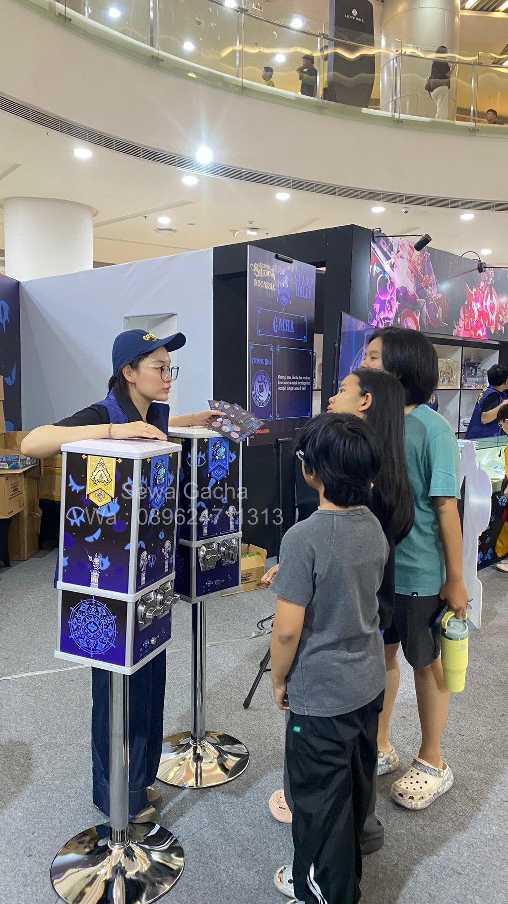 Sewa mesin card gacha harian