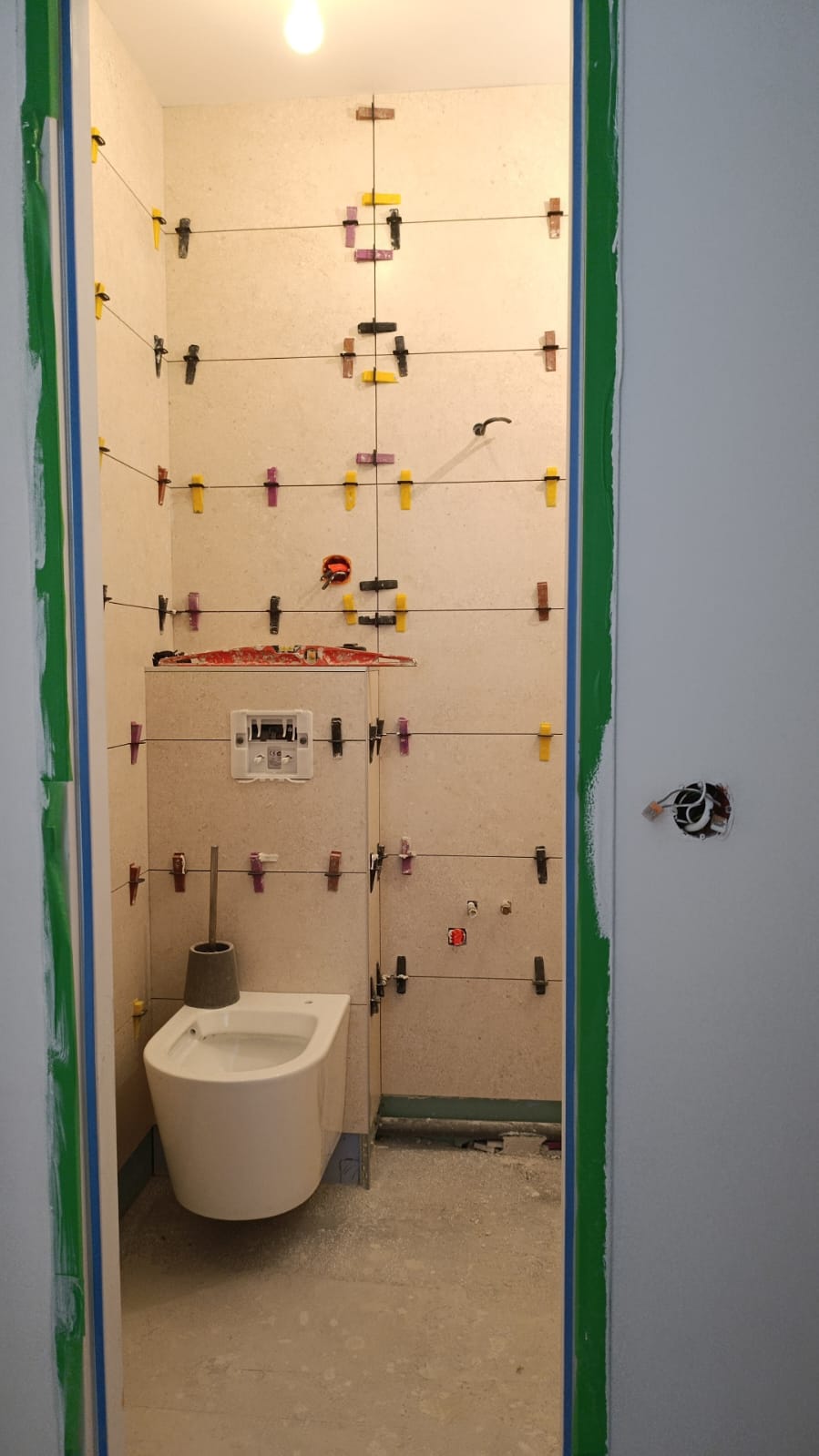 Déplacement des WC pour un appartement en renovation à La Ciotat