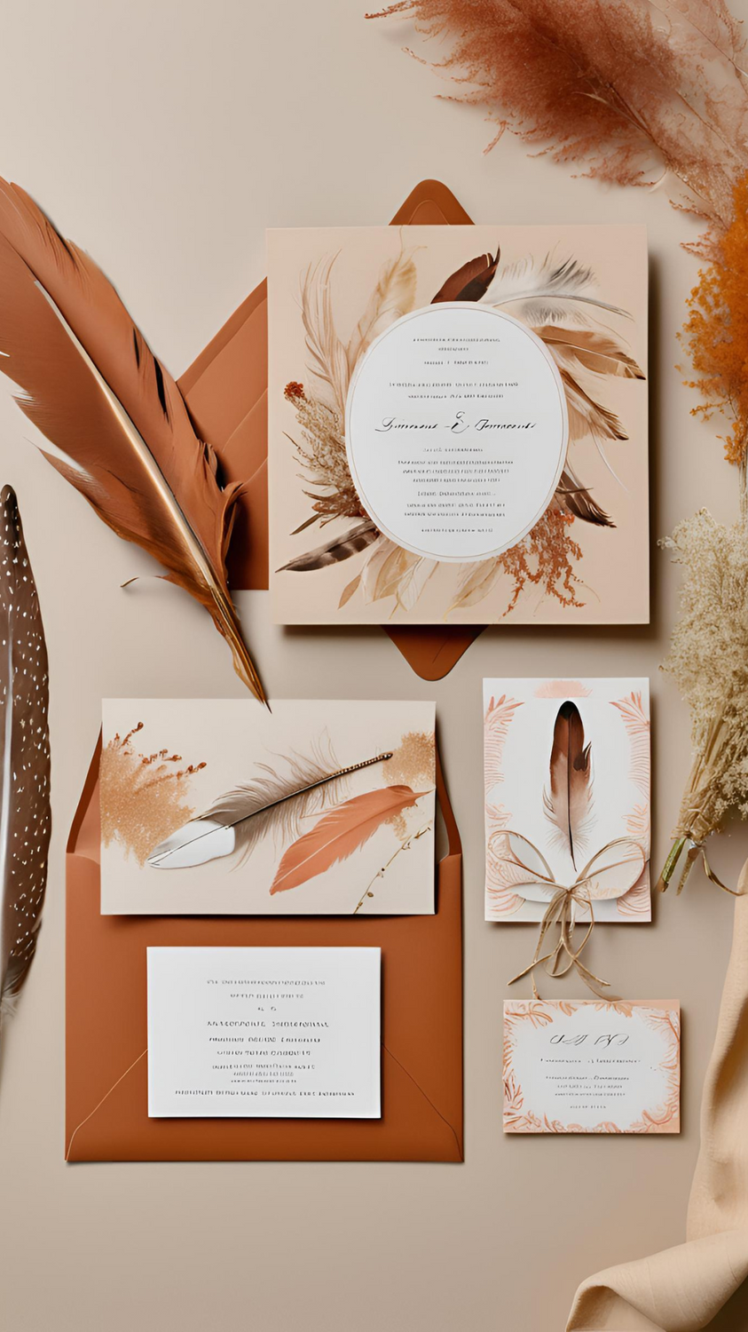 Cartes d'invitations à personnaliser