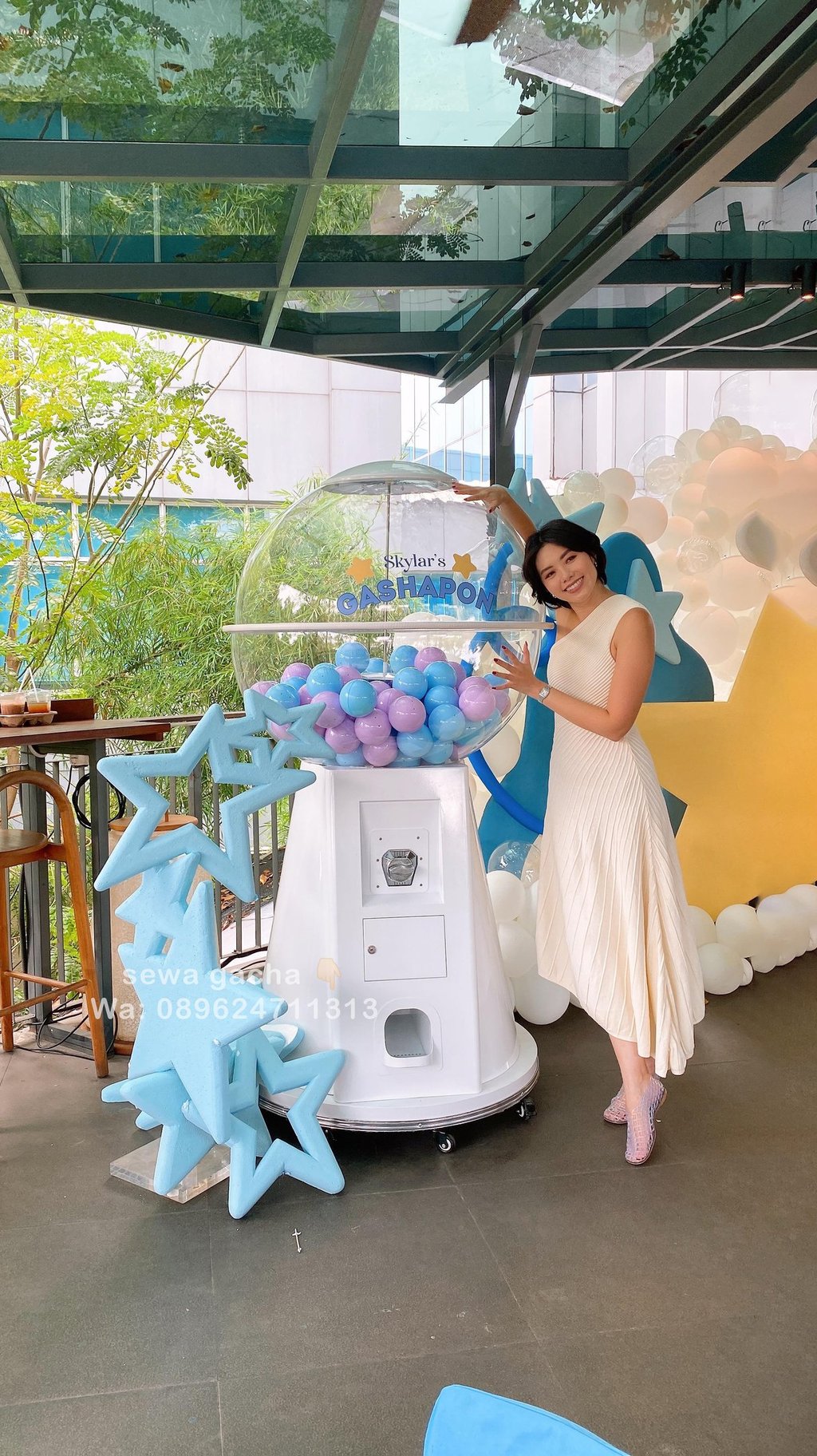 sewa mesin gachapon gacha jumbo jakarta untuk event