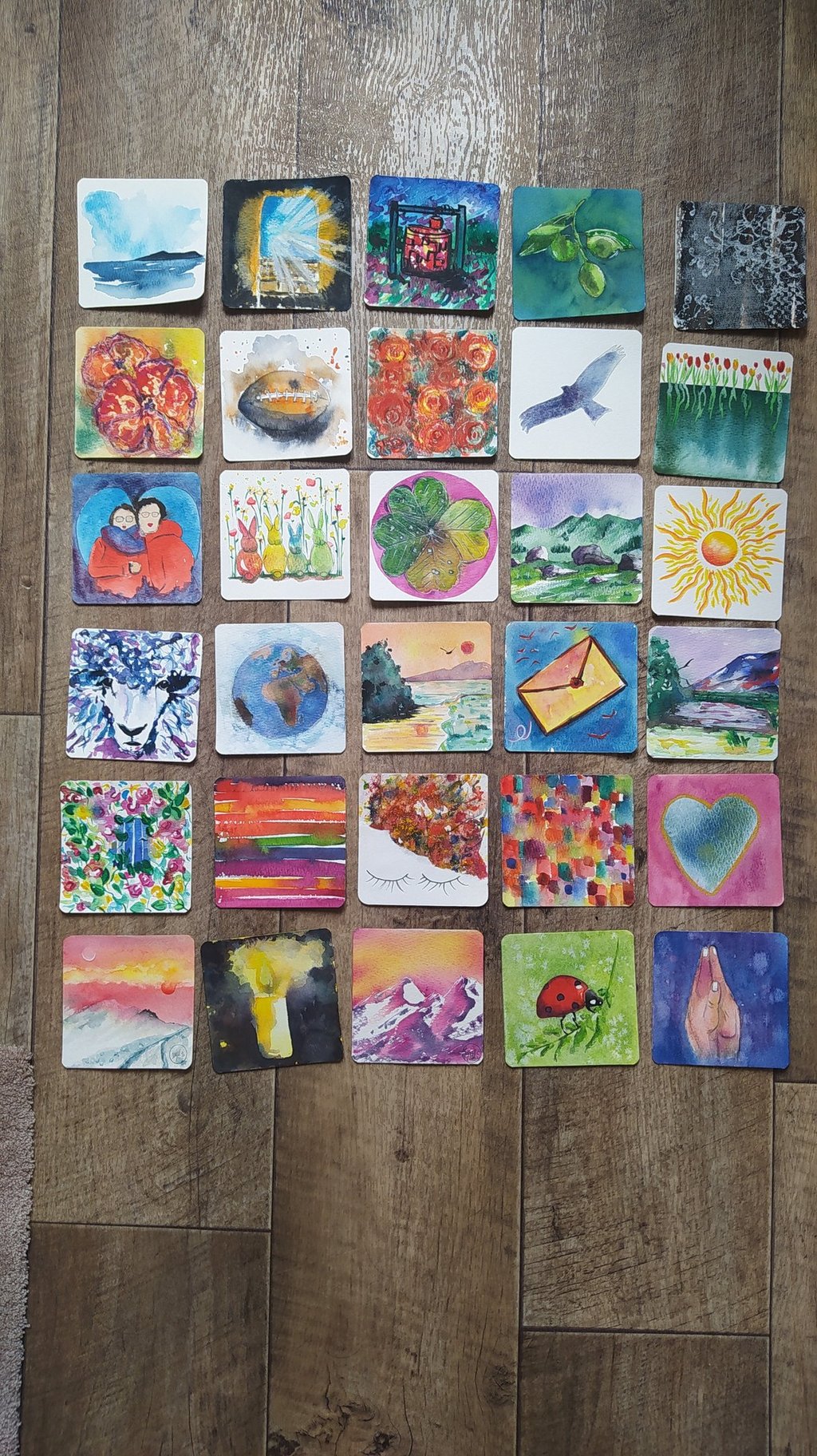 aquarelle 100dayproject mini format