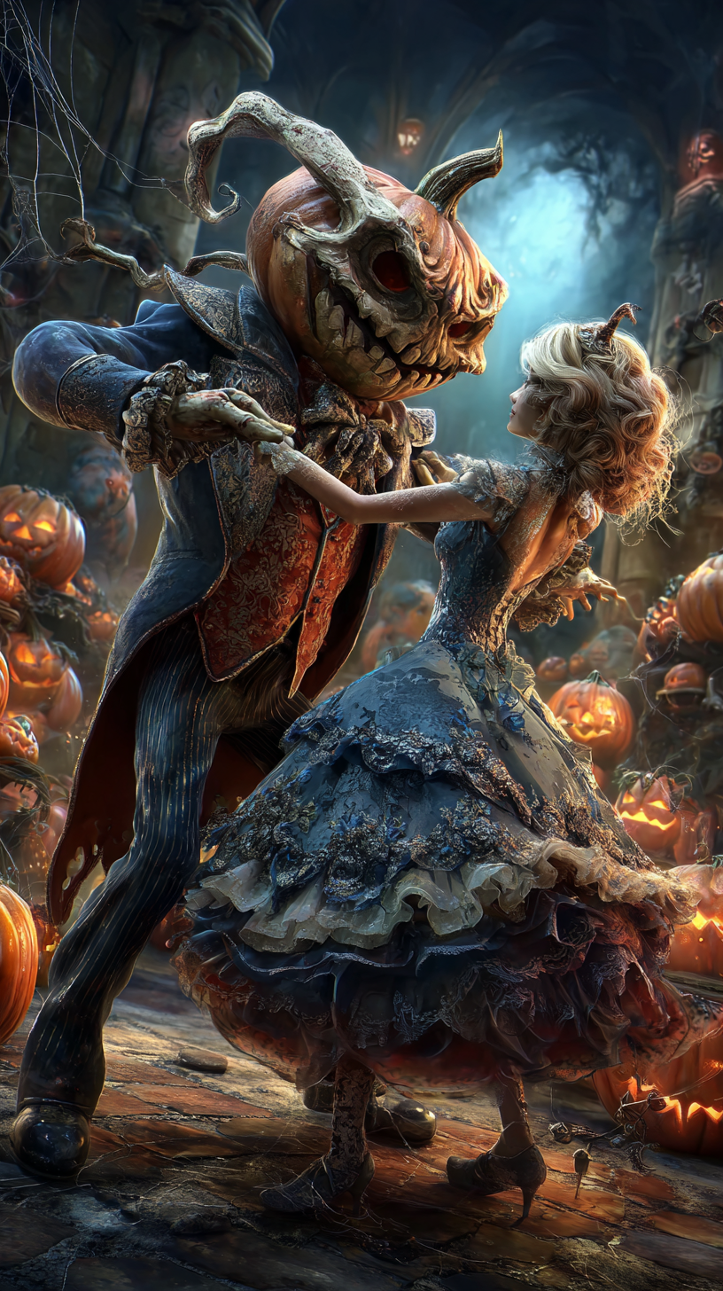 pumpkin king dancing
