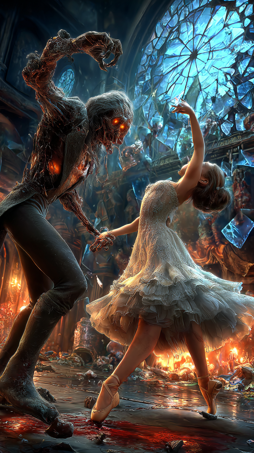 dance party for Ghouls on Halloween night