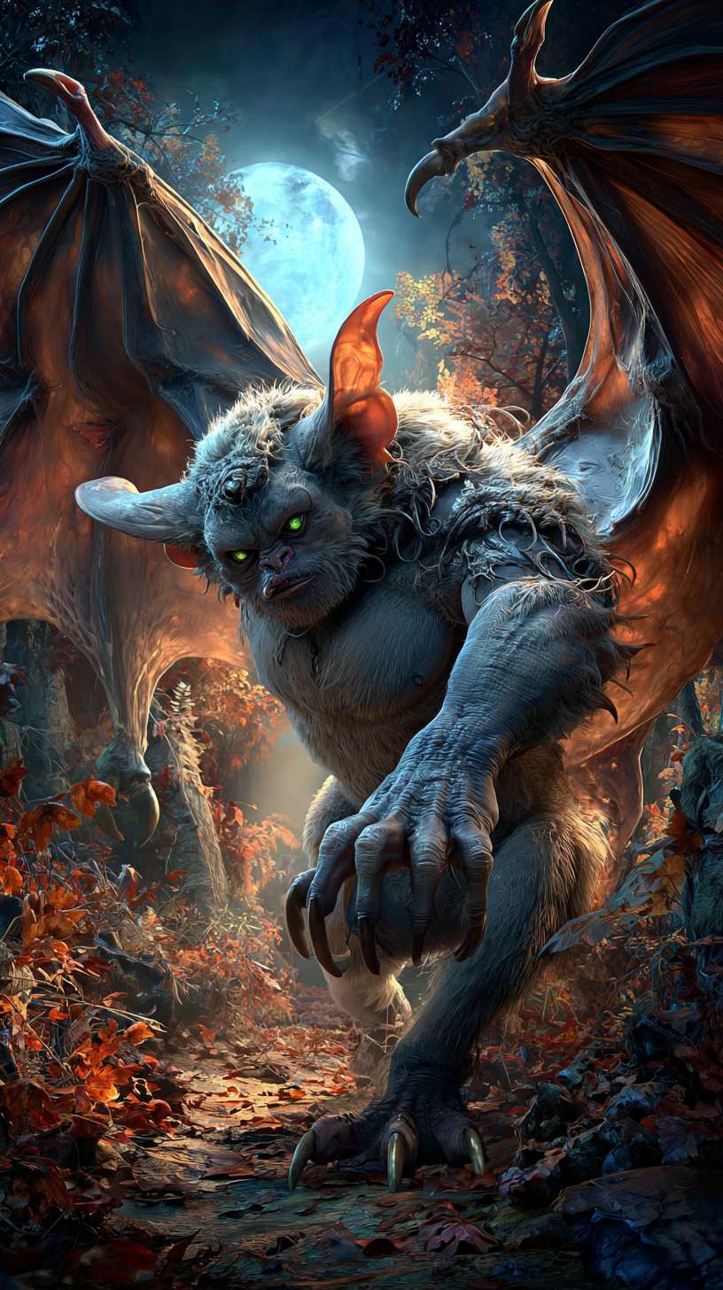 Vampire looking for dinner 