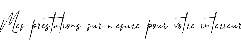 mes prestations sur mesure