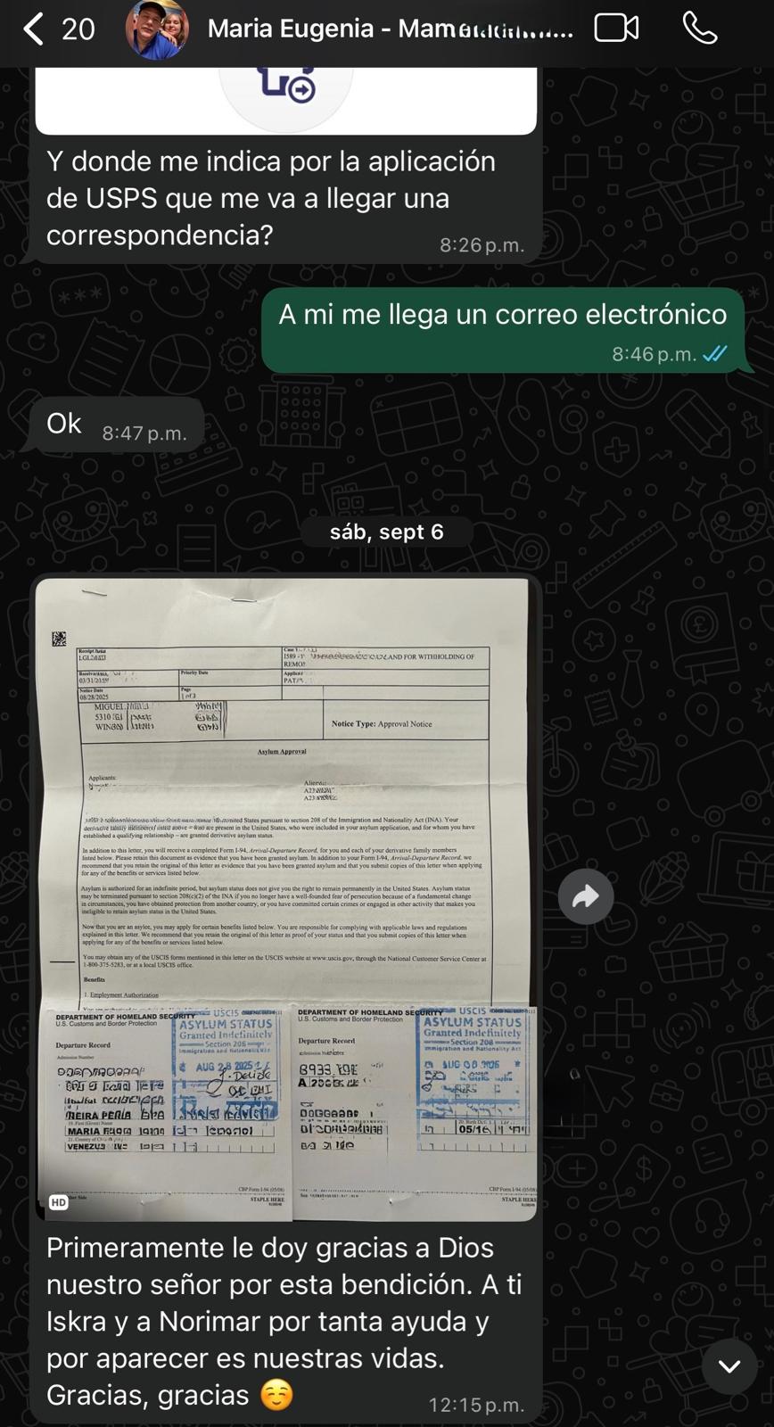 Asilo aprobado gestionado por Migratfin Solutions