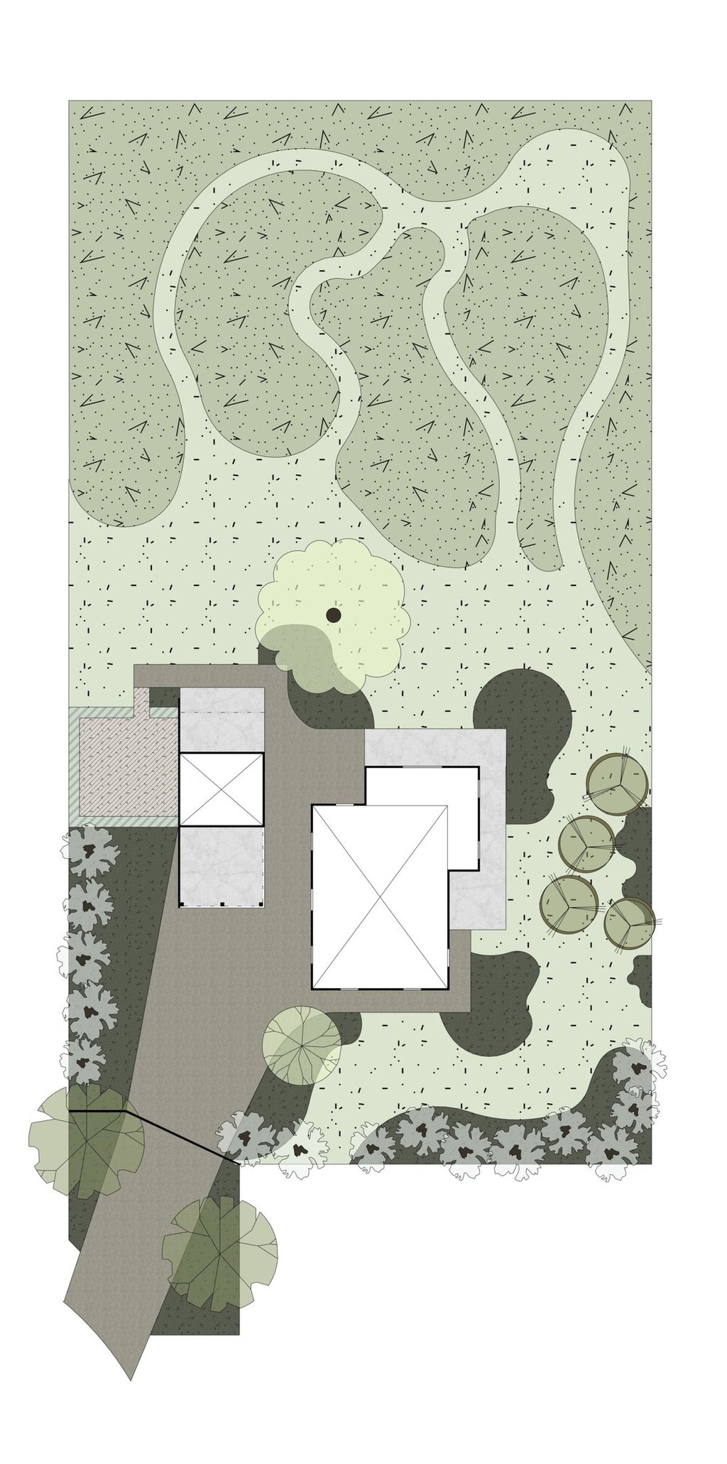 Plattegrond project Poldertuin