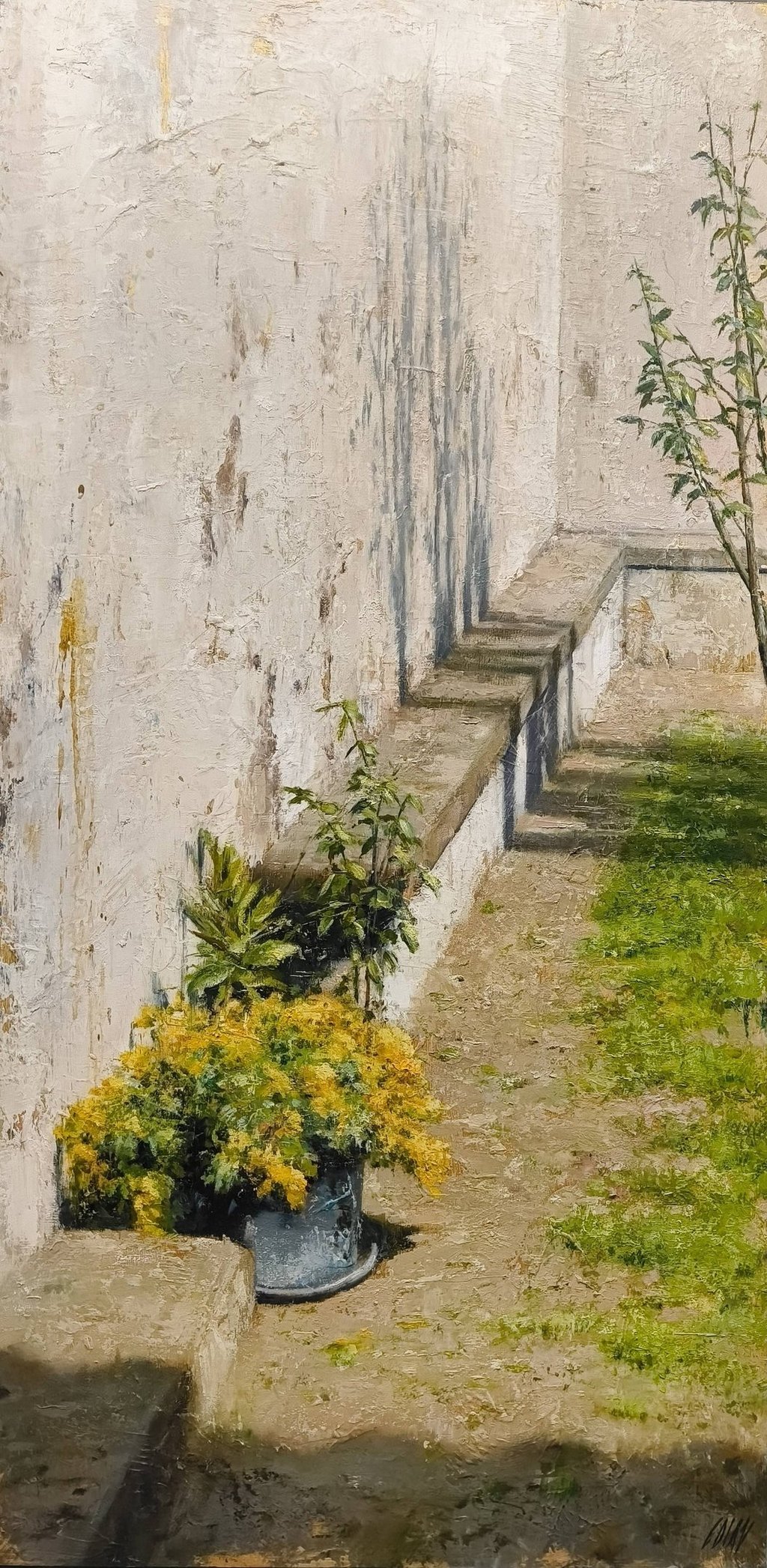 FLOWERS IN THE SUN 80 X 40