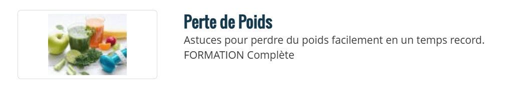 accompagnement perte de poids