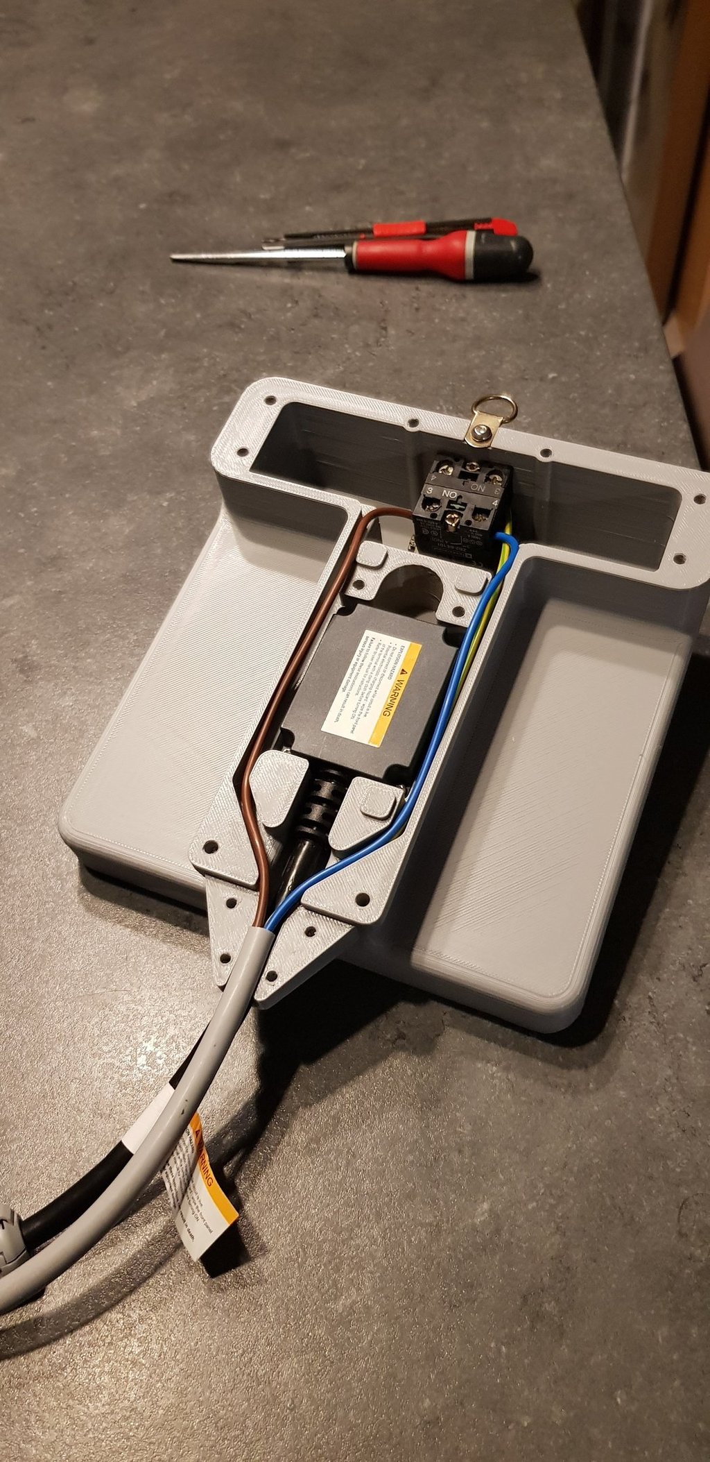 Boitier de commande support d'écran tactile sur mesure