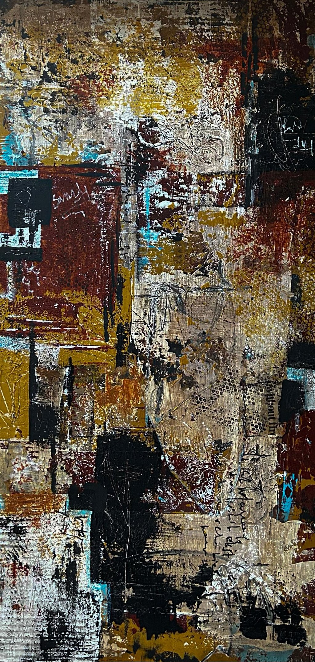 Abstract expressionism art paintings Sussex