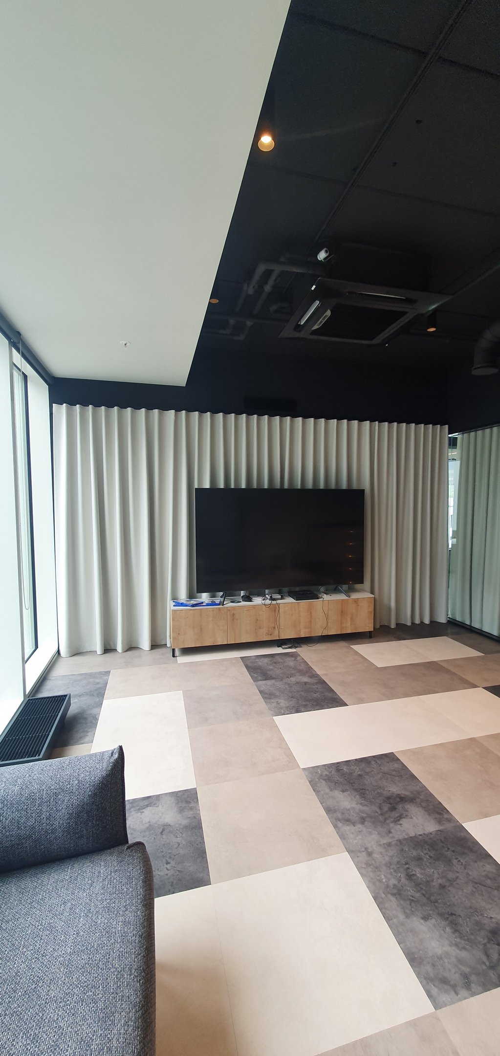 akustiniu užuolaidu pertvaros