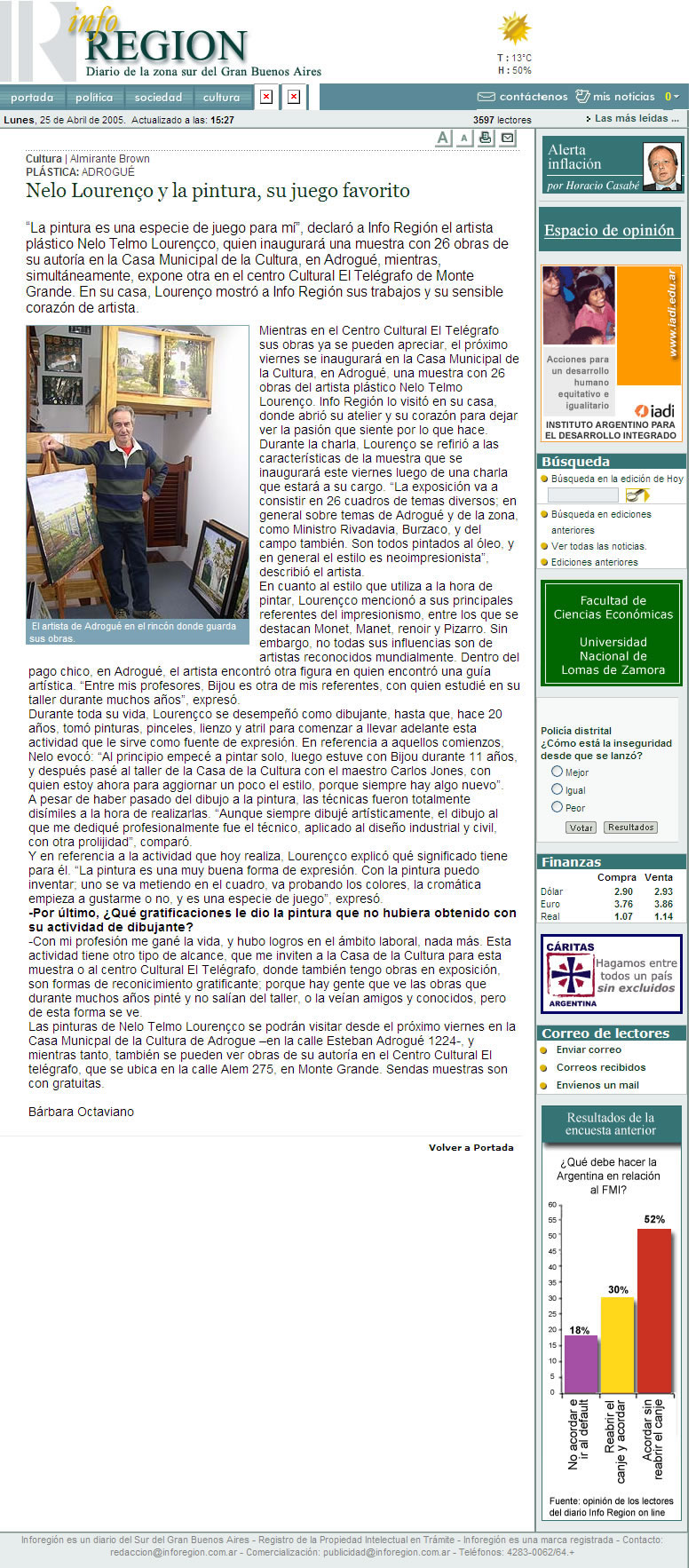 Inforegion Nelo Lourenco