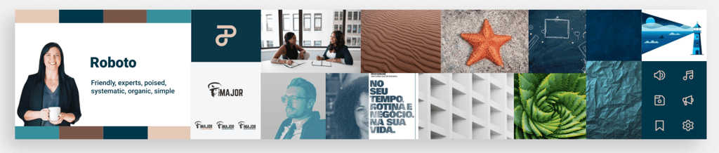 Stylescape for a marketing agency