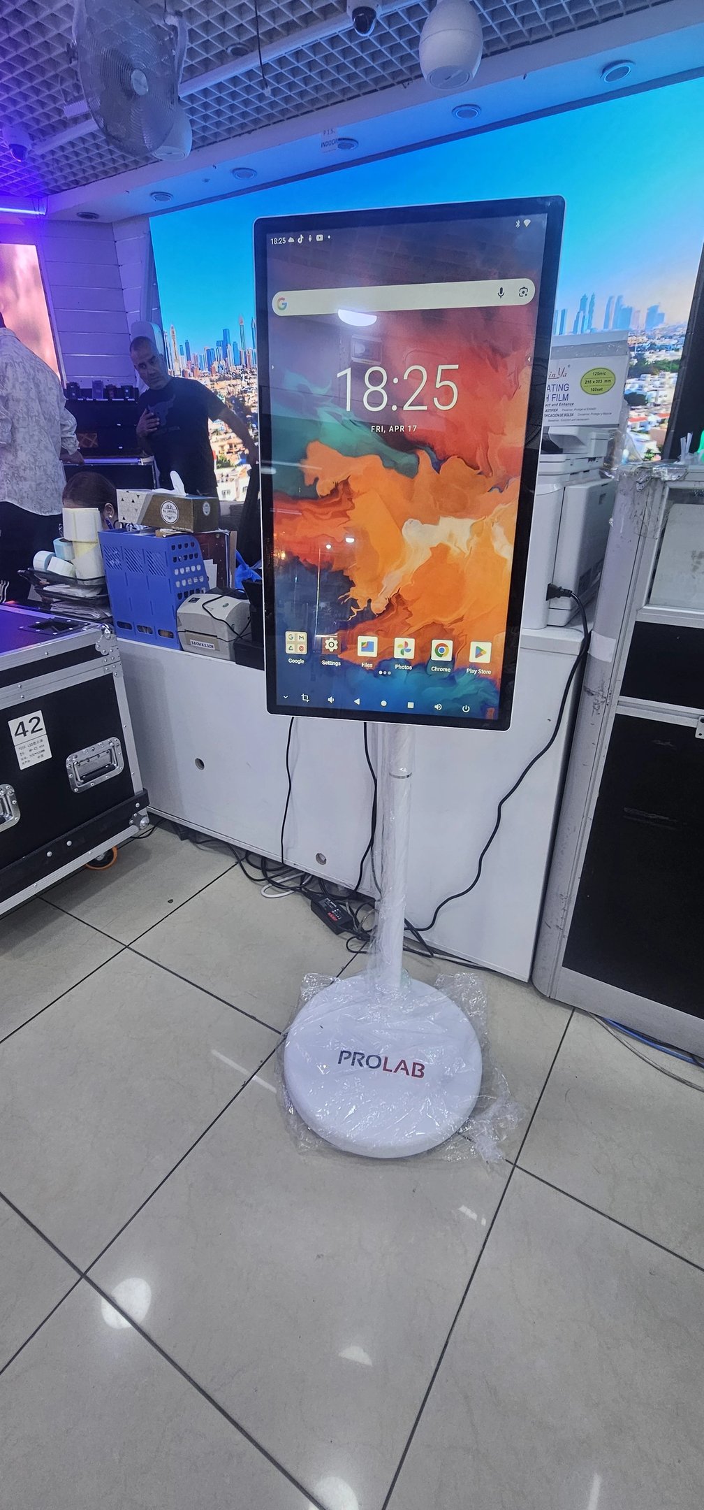 Order Inquiry Screen Signage