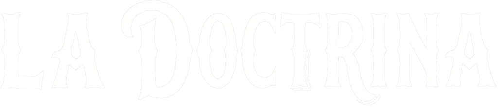 logo oficial banda la doctrina vector blanco transparente