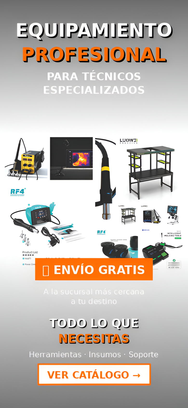 herramientas para tecnico en repracion de telefonos en en Microfix Quilmes