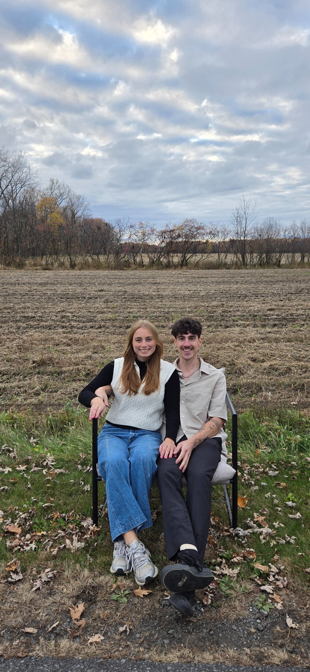 Photo de notre fondateur et sa conjointe, directrice des réseaux sociaux et marketing