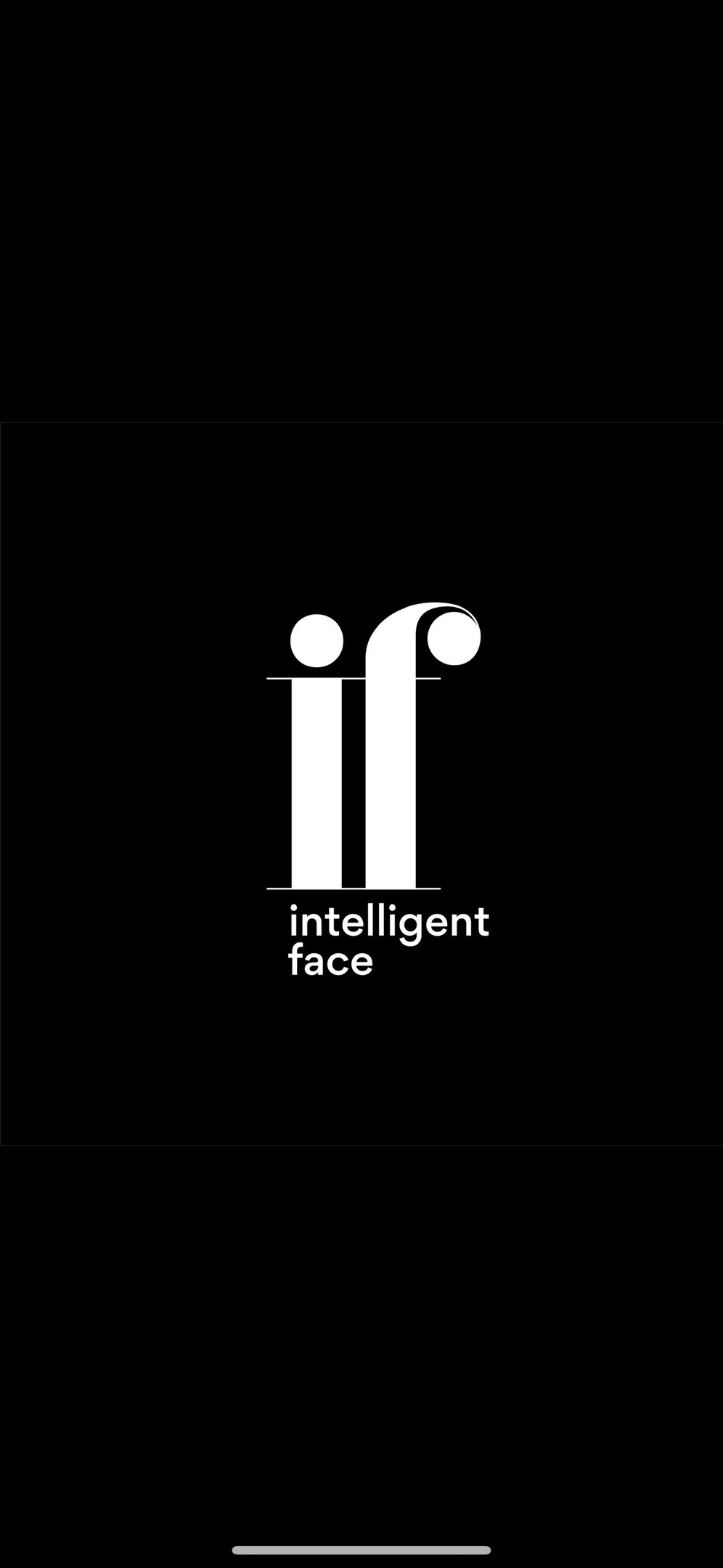 a black and white logo with the word if it's intelligent