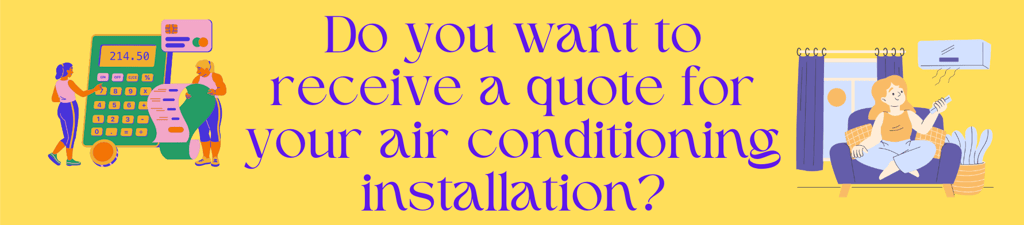 quote air conditioning installation