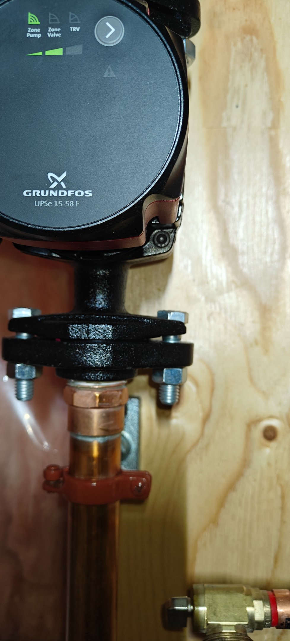 Hydronic pump for boiler system