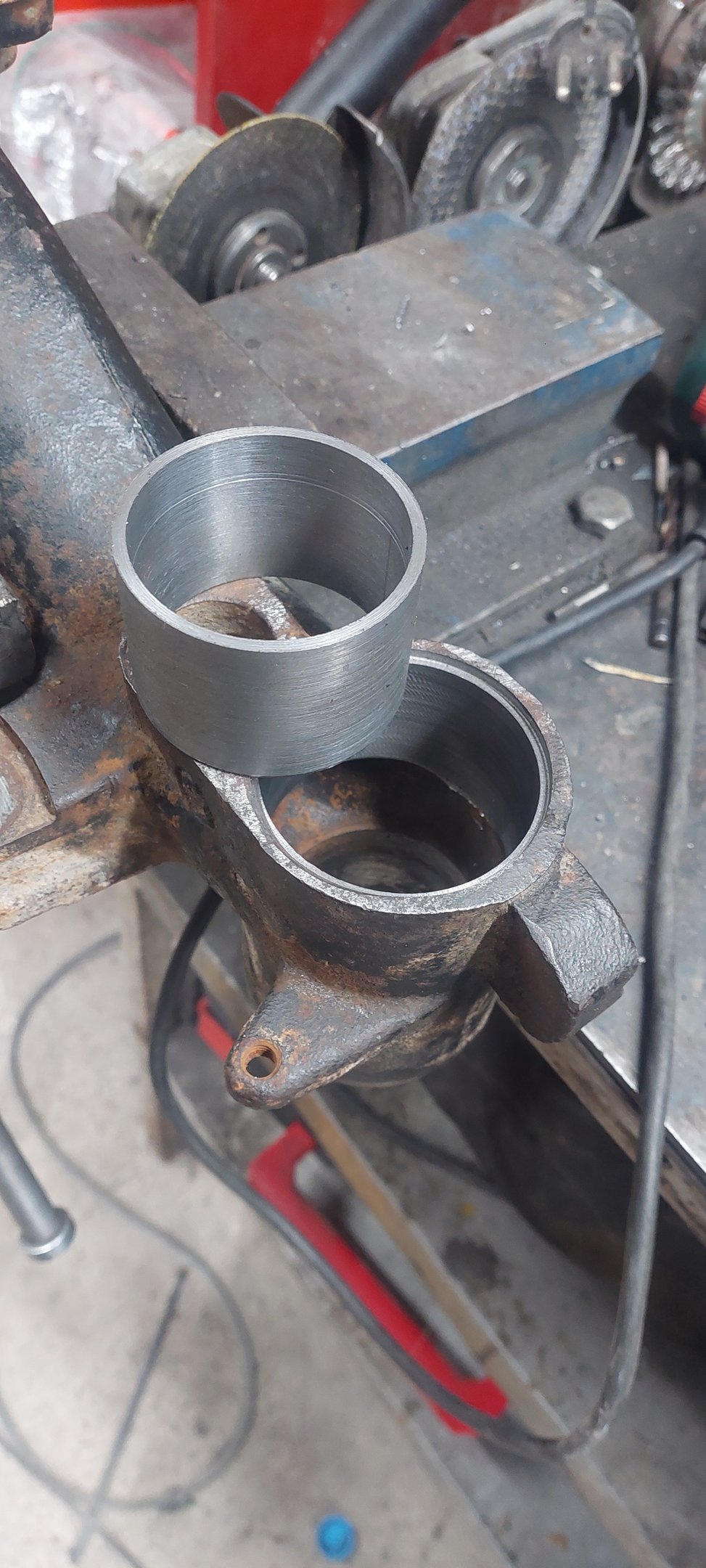 izrada čelične ćaure za rukavac