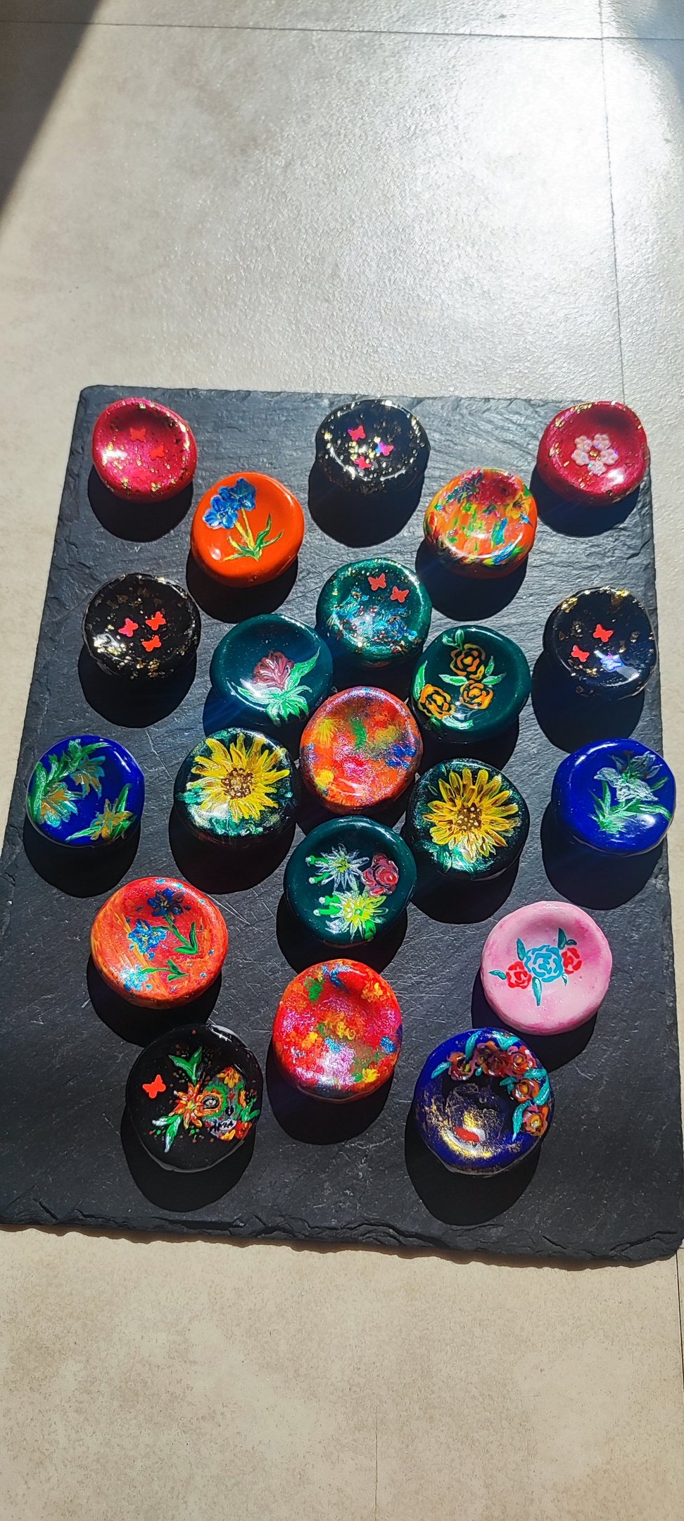 Worry stones pierres d'apaisement créations l'atelier indigo d'anaïs