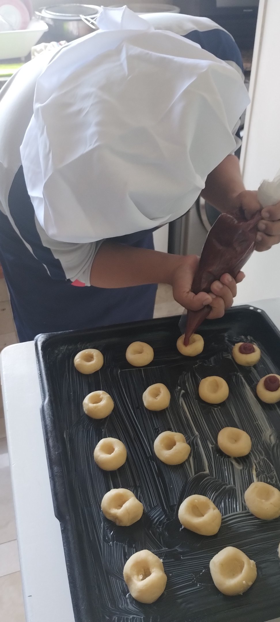 Elaboración de galletitas pepas de membrillo