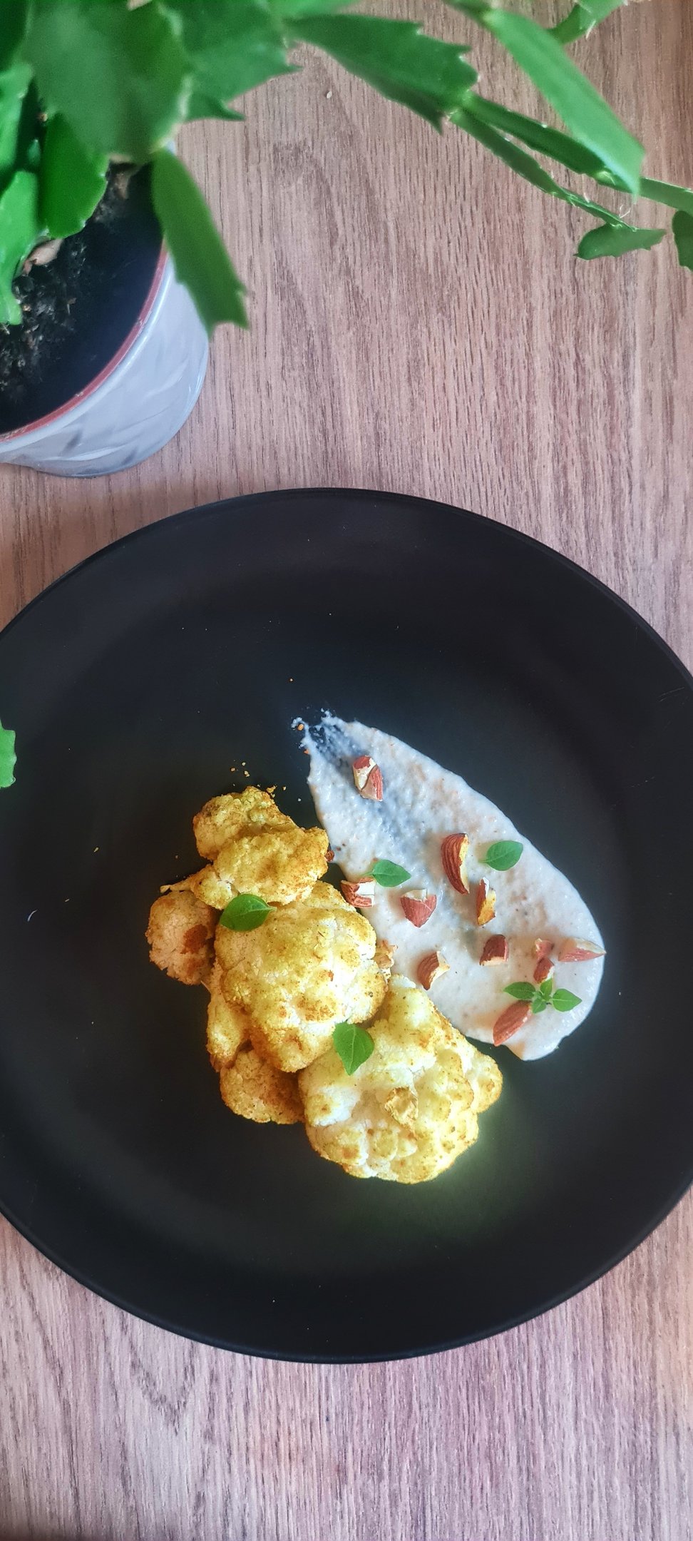 recette chou fleur sauce tahini